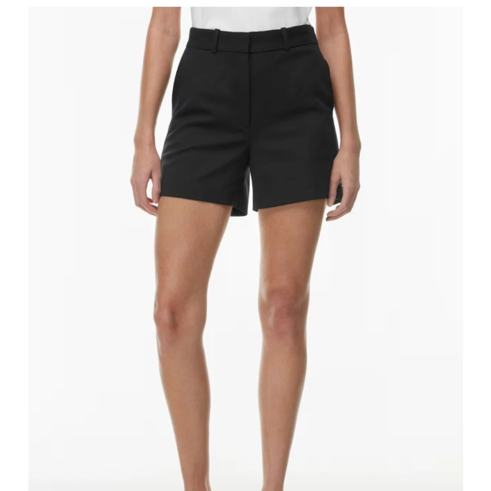 Babaton Shorts Size 4 Black High-Waisted Dressy Style